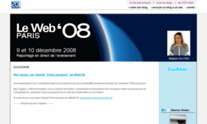 Leweb2008.20minutes-blogs.fr thumbnail