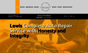 Lewiscompleteautorepair.com thumbnail