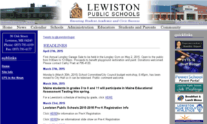 Lewiston.k12.me.us thumbnail