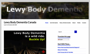 Lewybodydementia.ca thumbnail