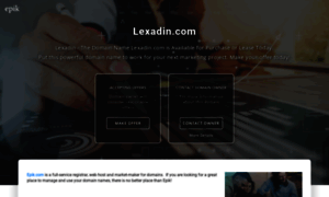 Lexadin.com thumbnail
