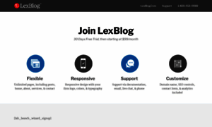 Lexblogplatform.com thumbnail