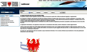 Lexbrowser.provinz.bz.it thumbnail