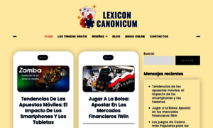 Lexicon-canonicum.org thumbnail