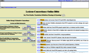 Lexiconcordance.com thumbnail