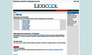 Lexicool.com thumbnail