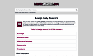 Lexigoanswers.com thumbnail