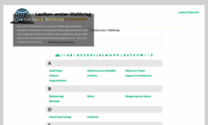 Lexikon-erster-weltkrieg.de thumbnail