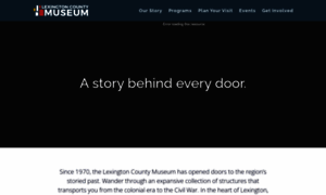 Lexingtoncountymuseum.org thumbnail