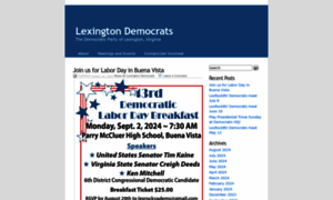 Lexingtondemocrats.wordpress.com thumbnail