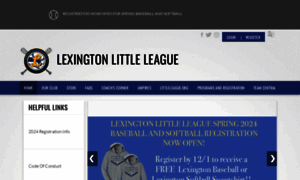 Lexingtonlittleleague.org thumbnail