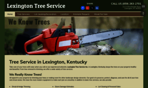 Lexingtontreeservice.com thumbnail