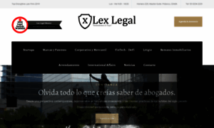 Lexlegal.com.mx thumbnail