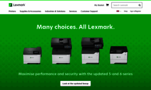Lexmark.co.uk thumbnail