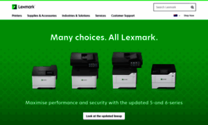 Lexmark.com.au thumbnail