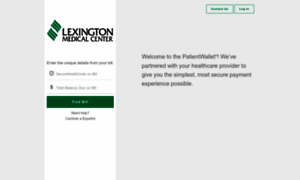 Lexmed.patientwallet.com thumbnail