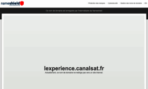 Lexperience.canalsat.fr thumbnail