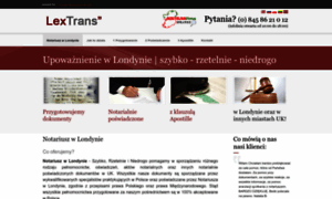 Lextrans.co.uk thumbnail