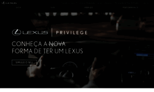 Lexusprivilege.com.br thumbnail