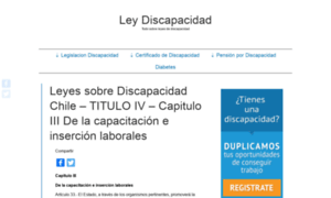 Leydiscapacidad.com thumbnail