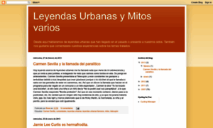 Leyendasurbanasymitos.blogspot.com thumbnail