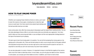 Leyesdesemillas.com thumbnail