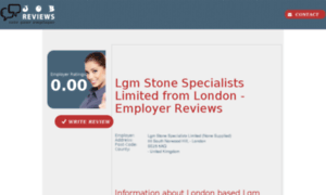 Lgm-stone-specialists-limited.job-reviews.co.uk thumbnail
