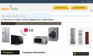 Lgservice-hyderabad.apnaindia.com thumbnail