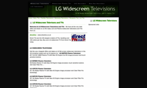 Lgtvs.widescreentelevisions.co.uk thumbnail