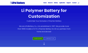 Li-polymer-battery.com thumbnail