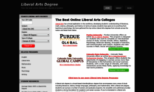 Liberalartsdegree.com thumbnail