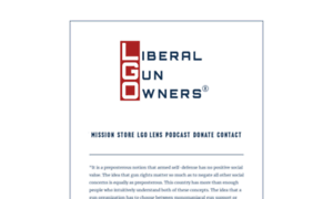 Liberalgunowners.org thumbnail