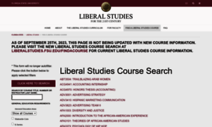 Liberalstudiescourses.fsu.edu thumbnail