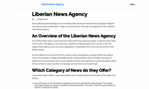 Liberianewsagency.org thumbnail