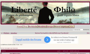 Liberte-philosophie-forum.com thumbnail