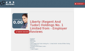 Liberty-regent-and-tudor-holdings-no-1-limited.job-reviews.co.uk thumbnail