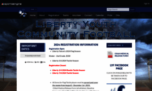 Liberty-youthfootball.com thumbnail