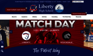 Liberty.kernhigh.org thumbnail