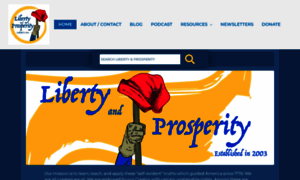 Libertyandprosperity.com thumbnail