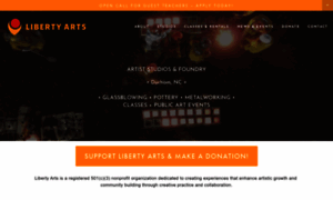 Libertyartsnc.org thumbnail