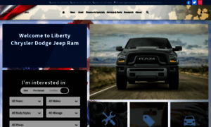 Libertychryslerdodgejeep.com thumbnail