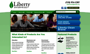 Libertycleanproducts.com thumbnail