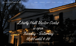 Libertyhallnc.org thumbnail