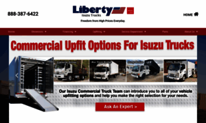 Libertyisuzutrucks.com thumbnail