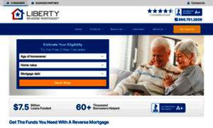 Libertyreversemortgage.com thumbnail