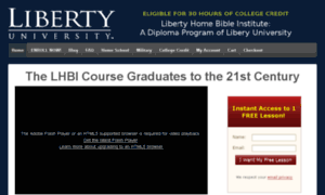 Libertyuniversitybibleinstitute.com thumbnail