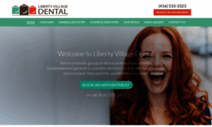 Libertyvillagedental.com thumbnail