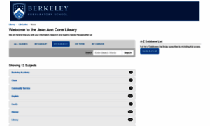 Libguides.berkeleyprep.org thumbnail