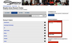 Libguides.heidelberg.edu thumbnail