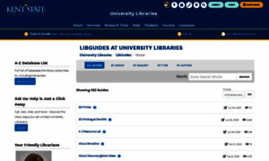 Libguides.library.kent.edu thumbnail